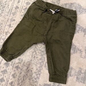 J Crew Crewcuts Kids Olive Joggers